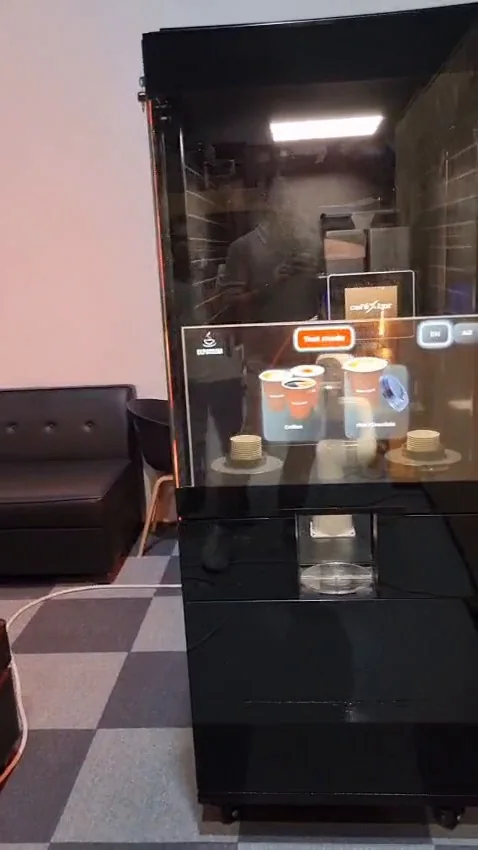 Brio’s transparent ordering screen