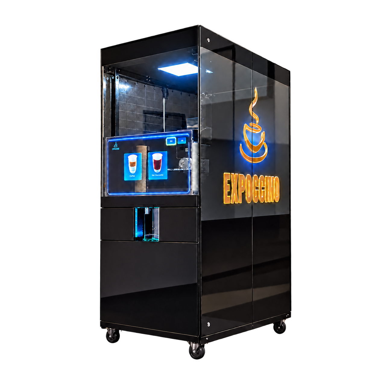 Expoccino Brio robotic barista product visual